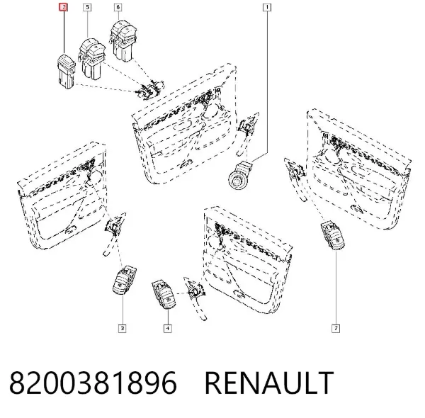  8200381896 Renault (RVI)