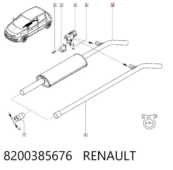  8200385676 Renault (RVI)