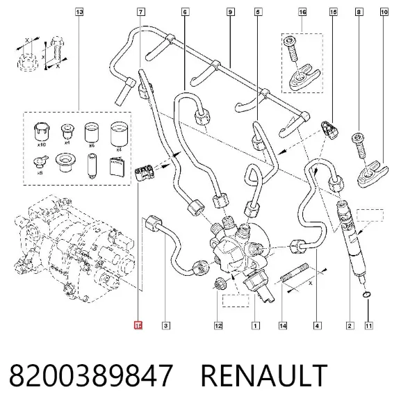  8200389847 Renault (RVI)