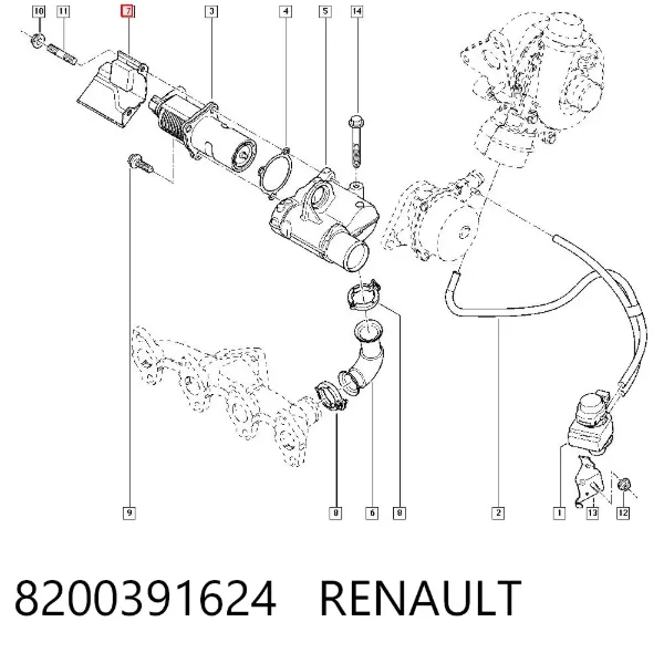  8200391624 Renault (RVI)