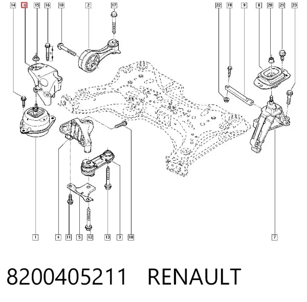  8200405211 Renault (RVI)