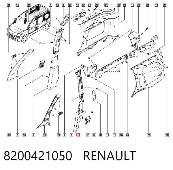  8200421050 Renault (RVI)