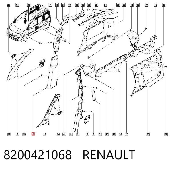  8200421068 Renault (RVI)