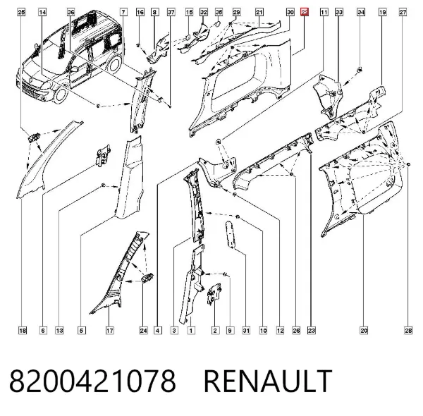  8200421078 Renault (RVI)