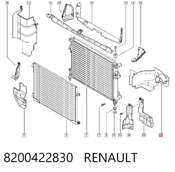 8200422830 Renault (RVI)