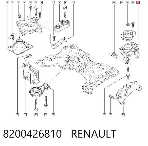  8200426810 Renault (RVI)