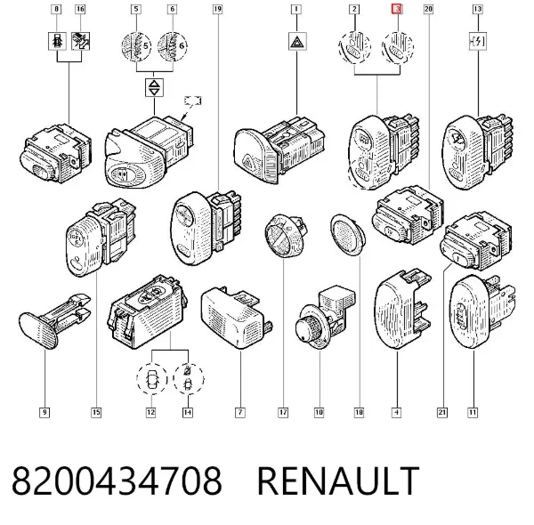  8200434708 Renault (RVI)