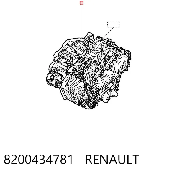 КПП 8200434781 Renault (RVI)