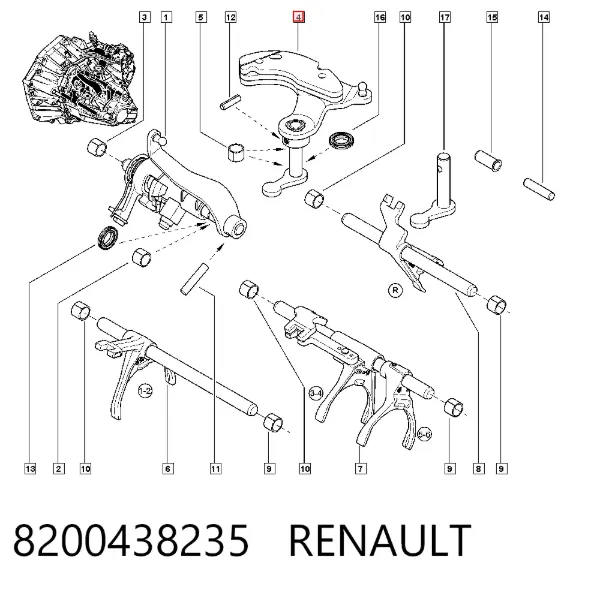  8200438235 Renault (RVI)