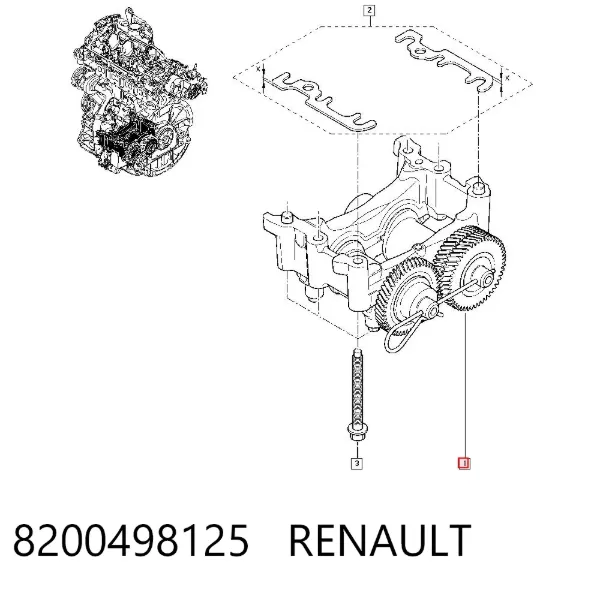  8200498125 Renault (RVI)