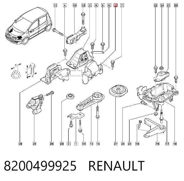  8200499925 Renault (RVI)