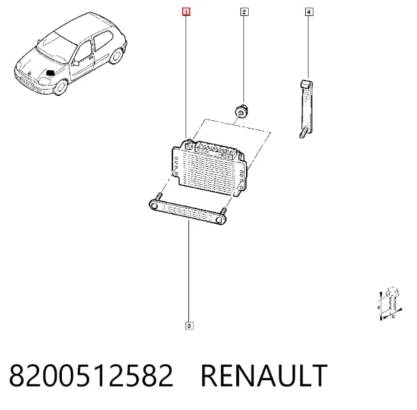  8200512582 Renault (RVI)