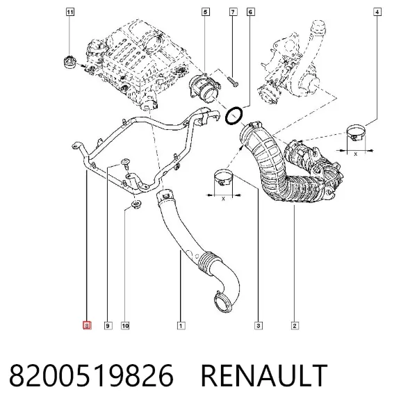  8200519826 Renault (RVI)
