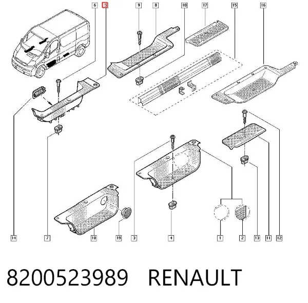 8200523989 Renault (RVI)