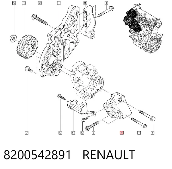  8200542891 Renault (RVI)