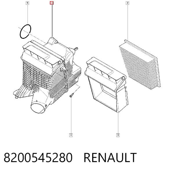 Корпус фильтра 8200545280 Renault (RVI)