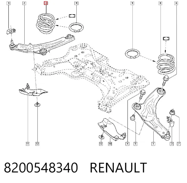  8200548340 Renault (RVI)