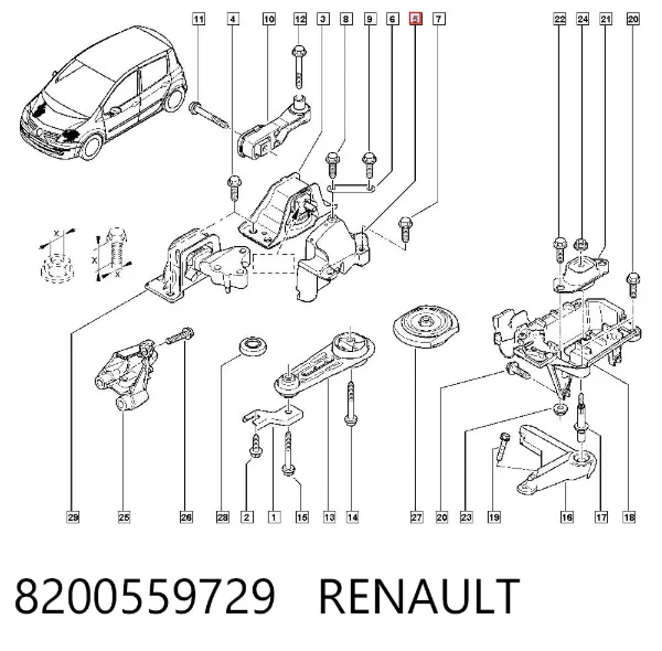  8200559729 Renault (RVI)