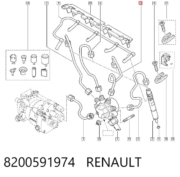  8200591974 Renault (RVI)