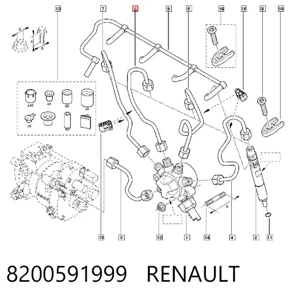  8200591999 Renault (RVI)