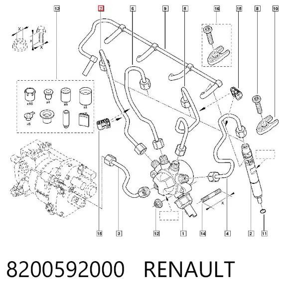  8200592000 Renault (RVI)