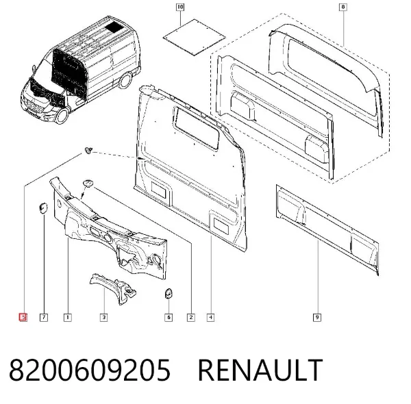  8200609205 Renault (RVI)