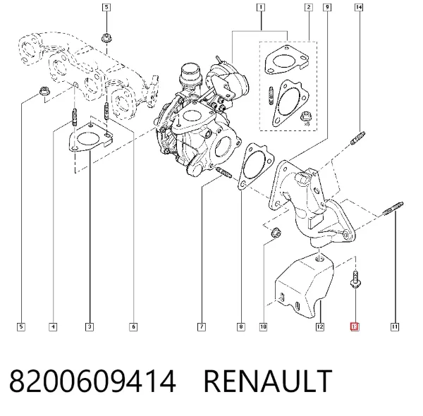  8200609414 Renault (RVI)