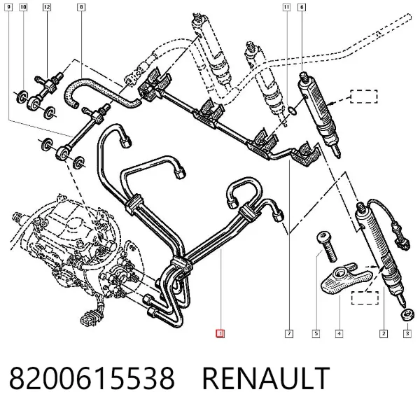  8200615538 Renault (RVI)