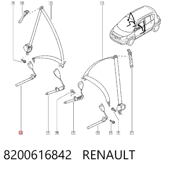  8200616842 Renault (RVI)