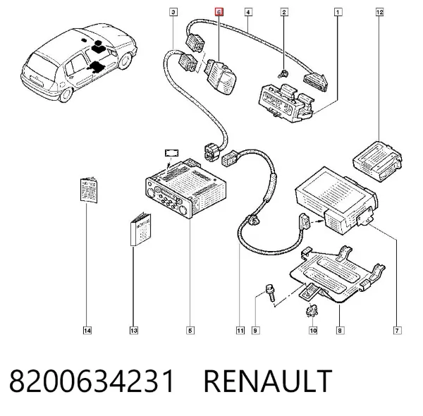  8200634231 Renault (RVI)
