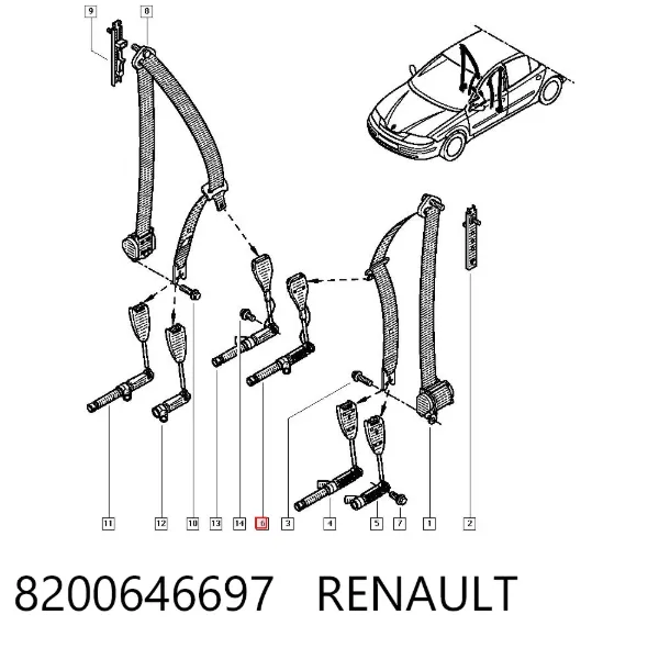  8200646697 Renault (RVI)
