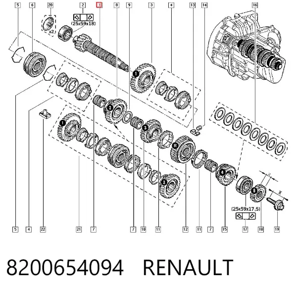  8200654094 Renault (RVI)