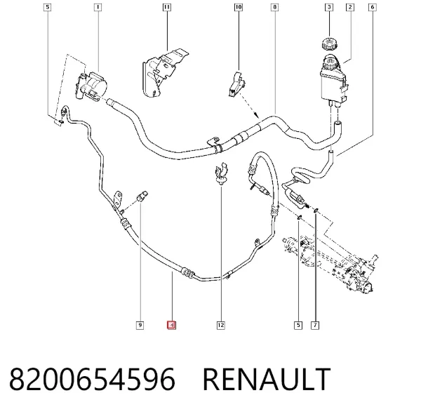  8200654596 Renault (RVI)