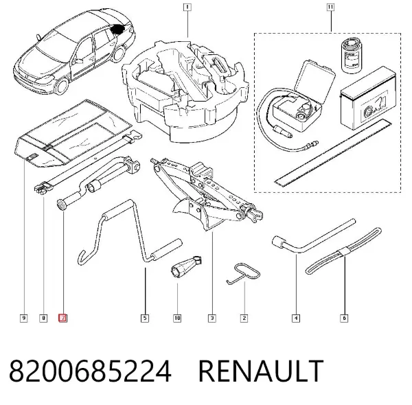  8200685224 Renault (RVI)