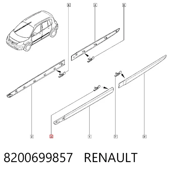  8200699857 Renault (RVI)
