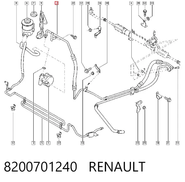  8200701240 Renault (RVI)