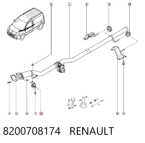  8200708174 Renault (RVI)