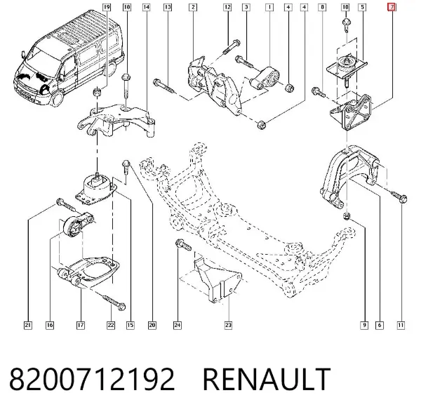  8200712192 Renault (RVI)