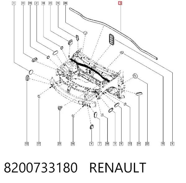  8200733180 Renault (RVI)