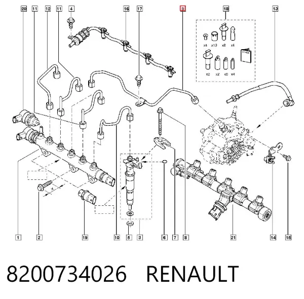  8200734026 Renault (RVI)