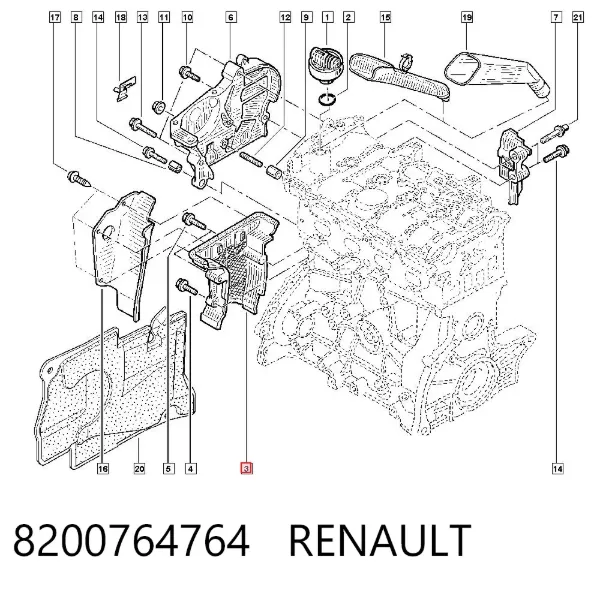  8200764764 Renault (RVI)