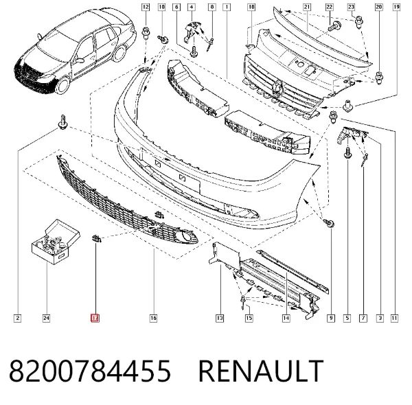 8200784455 Renault (RVI)