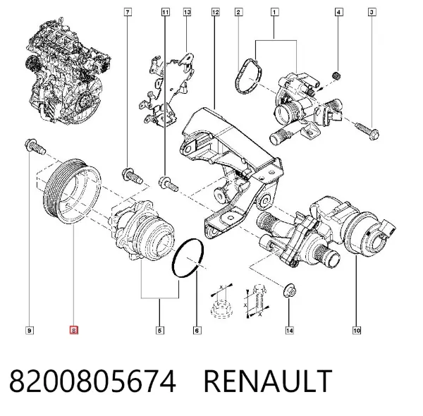  8200805674 Renault (RVI)
