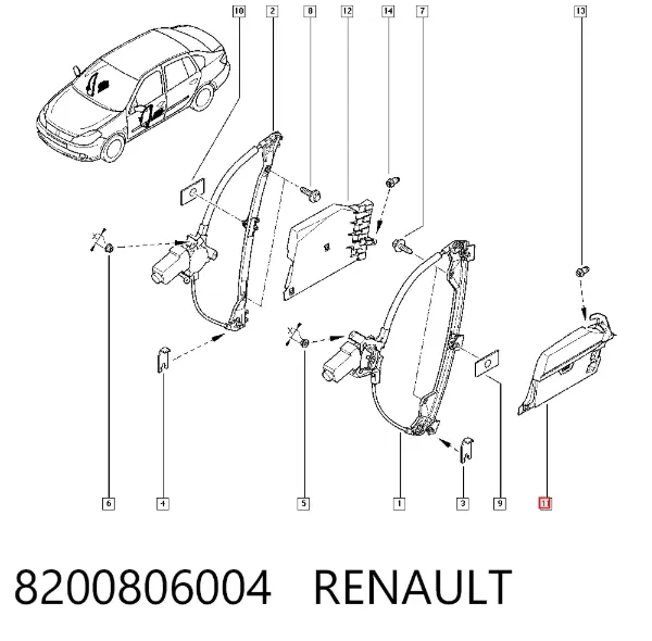  8200806004 Renault (RVI)