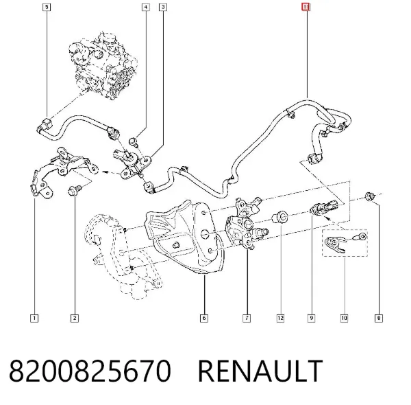  8200825670 Renault (RVI)