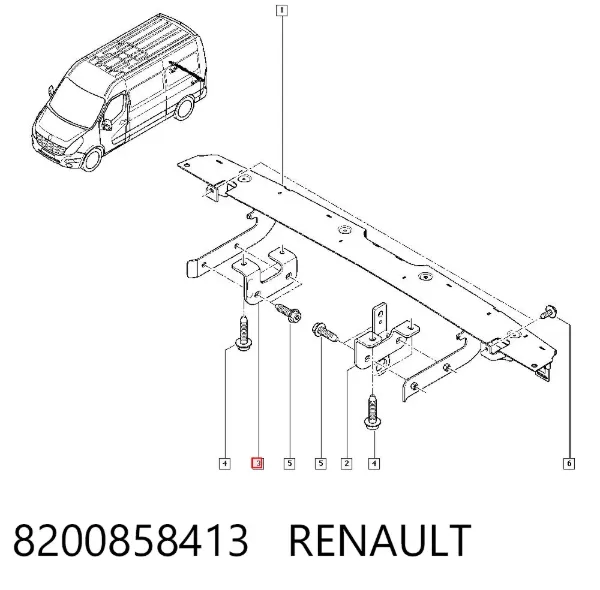  8200858413 Renault (RVI)