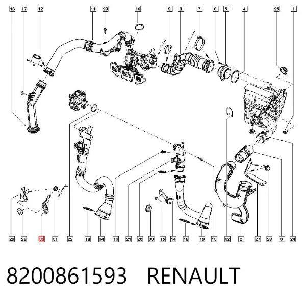  8200861593 Renault (RVI)