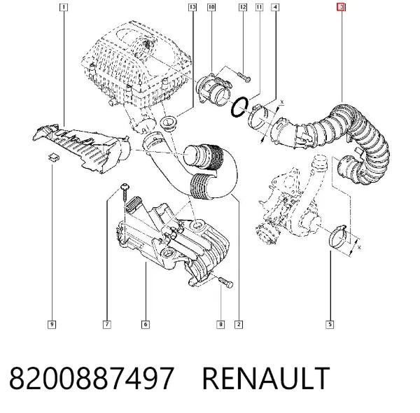  8200887497 Renault (RVI)