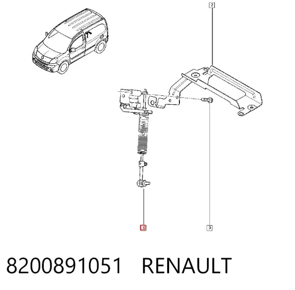 Регулятор давления тормозов 8200891051 Renault (RVI)
