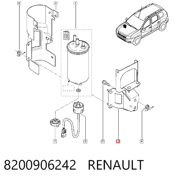  8200906242 Renault (RVI)